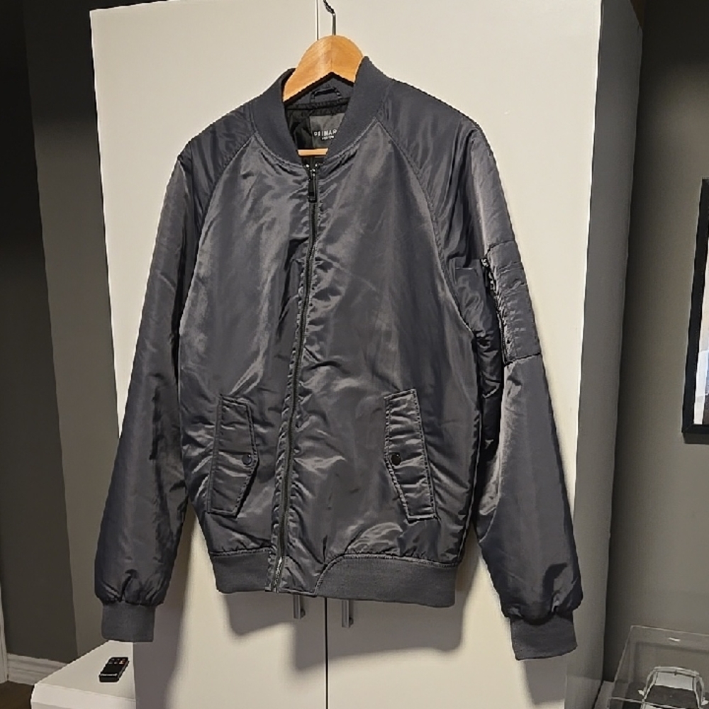 Primark Dark Gray Bomber Jacket
